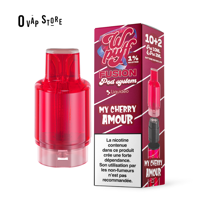 WPuff Fusion Pod System 1% - My Cherry Amour