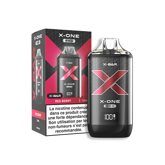 Pod Rechargeable X-Bar X One Pro - Red Berry