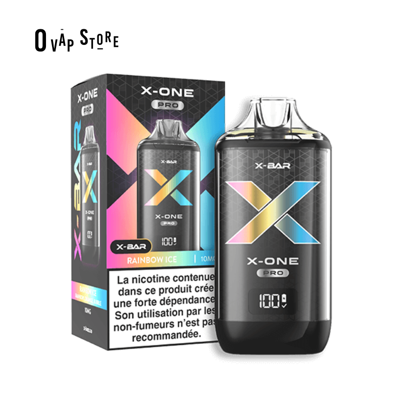 Pod Rechargeable X-Bar X One Pro - Rainbow Ice