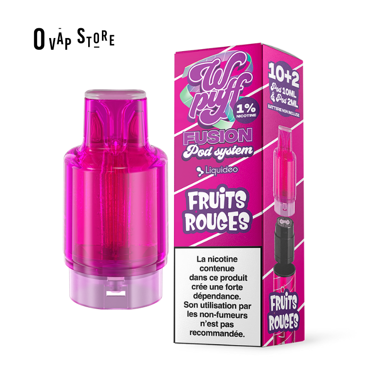 WPuff Fusion Pod System 2% - Fruit Rouge