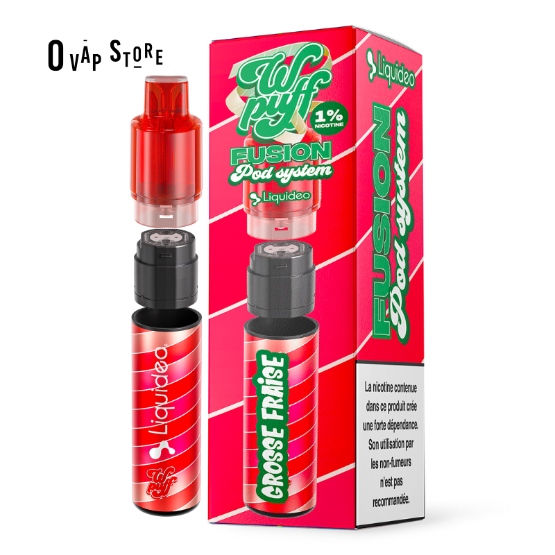 WPuff Fusion Pod System 2% - Grosse Fraise