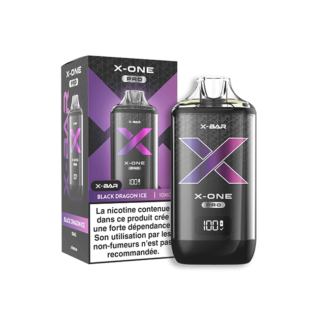 Pod Rechargeable X-Bar X One Pro - Black Dragon Ice