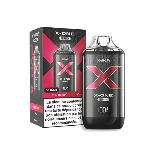 Pod Rechargeable X-Bar X One Pro - Red Berry
